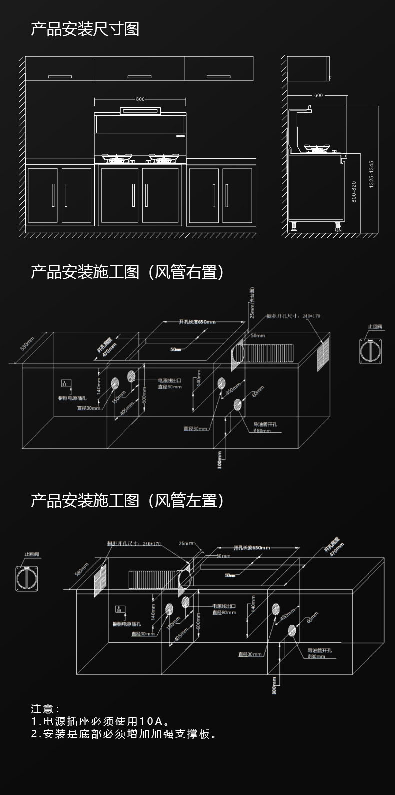 近排煙灶一體機F1